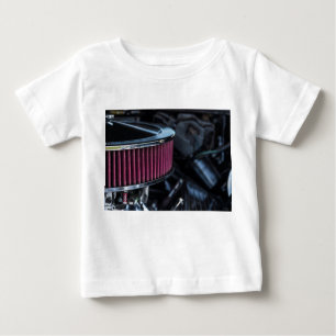 Camiseta Para Bebê Injeção de ar cromo