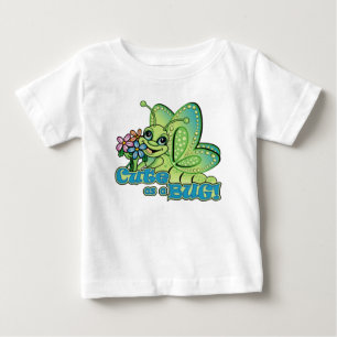 Camiseta Para Bebê Inseto