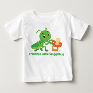 Camiseta Para Bebê Inseto da vovó, bebê T-Shirt