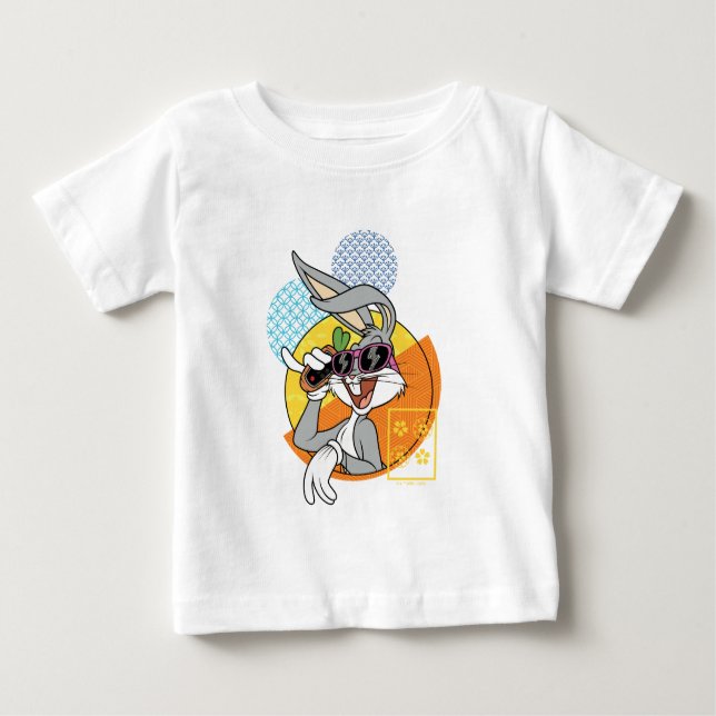 Camiseta Para Bebê INSETOS BUNNY™ Cingapura Gráfico de Férias (Frente)
