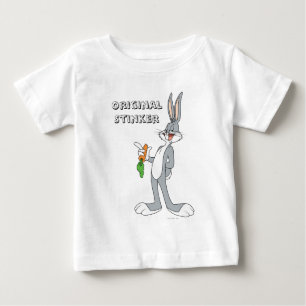 Camiseta Para Bebê INSETOS BUNNY™ Com Cenoura