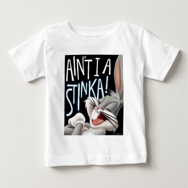 Camiseta Para Bebê INSETOS BUNNY™ - Não sou uma Stinka! (Frente)