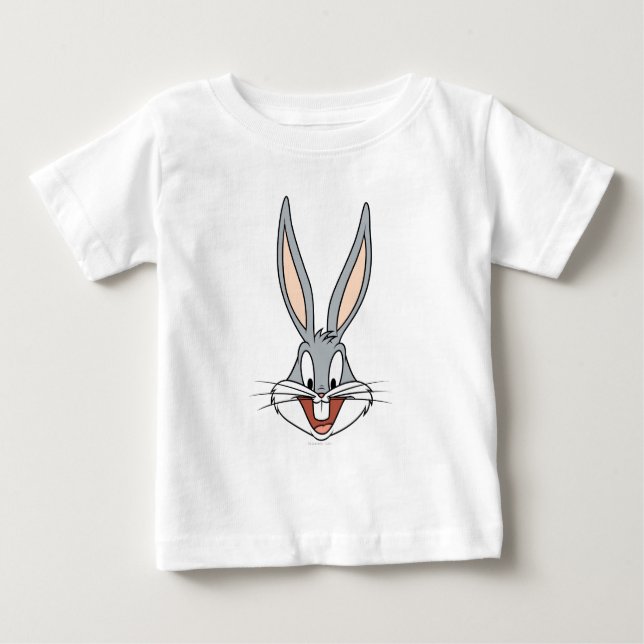 Camiseta Para Bebê INSETOS BUNNY™ Rosto sorridente (Frente)