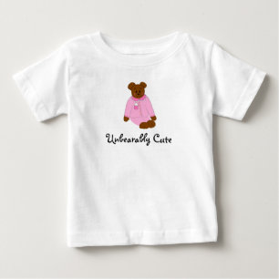 Camiseta Para Bebê Insuportàvel bonito