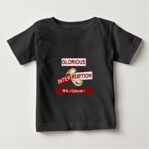 Camiseta Para Bebê Interrupção Gloriosa: Um Ouro Começando