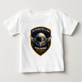 Camiseta Para Bebê Interstellar Training Academy Baby T-Shirt