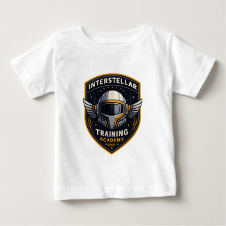 Camiseta Para Bebê Interstellar Training Academy Baby T-Shirt
