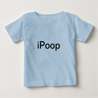 Camiseta Para Bebê iPoop