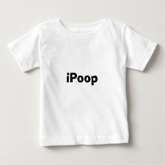 Camiseta Para Bebê iPoop