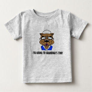 Camiseta Para Bebê Ir ao Tshirt das avós demasiado