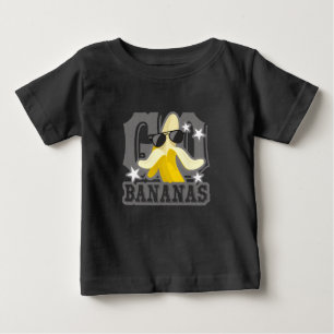 Camiseta Para Bebê Ir Bananas