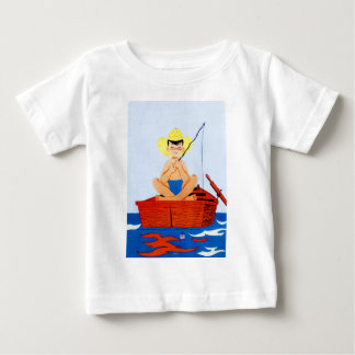 Camiseta Para Bebê Ir Peixe