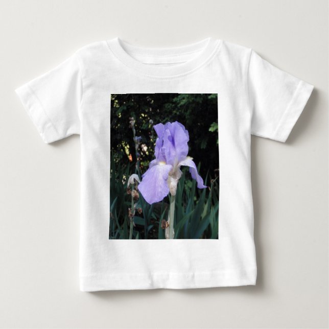 Camiseta Para Bebê Íris Azul (Frente)