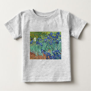 Camiseta Para Bebê Íris por Van Gogh