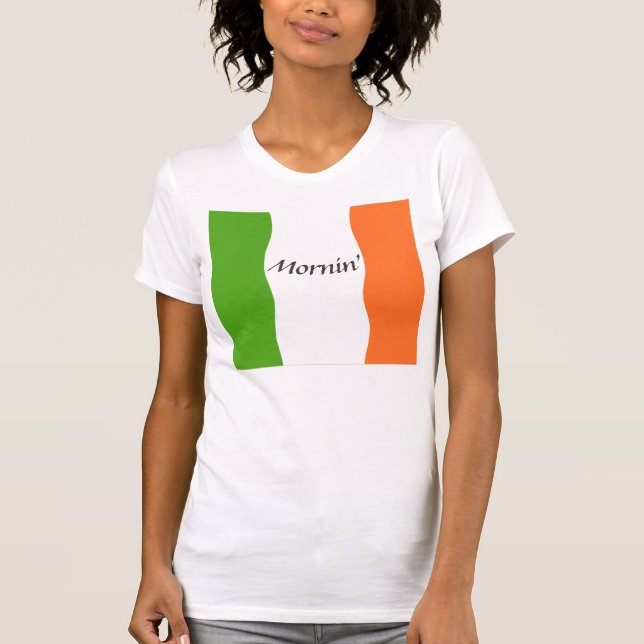 Camiseta Para Bebê Irish Good Morning T Shirt (Frente)