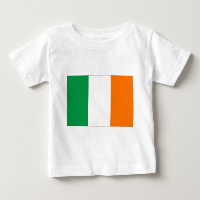Camiseta Para Bebê Irlanda (Frente)