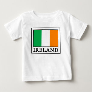 Camiseta Para Bebê Irlanda