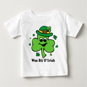 Camiseta Para Bebê Irlandês pequenino de O do bocado