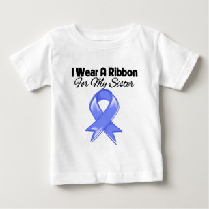 Camiseta Para Bebê Irmã - Eu Visto Fita de Travesseiro