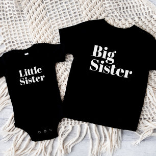 Camiseta Para Bebê Irmã Grande   Família Irmão Correspondente