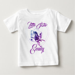 Camiseta Para Bebê Irmã Mais Velha Irmã Mais Nova BFF