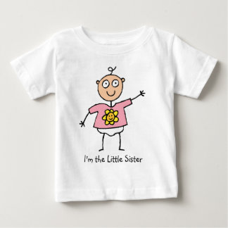 Camiseta Para Bebê Irmã Pequena