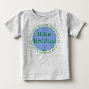 Camiseta Para Bebê Irmão mais novo