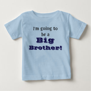 Camiseta Para Bebê Irmão Mais Velho