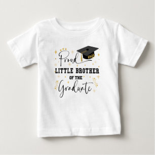 Camiseta Para Bebê Irmão Orgulhoso Do Formando   Formatura