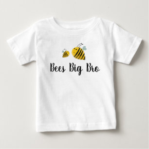 Camiseta Para Bebê Irmãos Mais Velhos Abelha Bumble Bee
