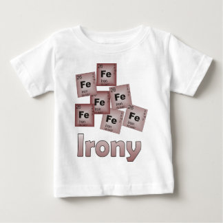 Camiseta Para Bebê Ironia