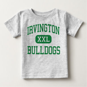 Camiseta Para Bebê Irvington - buldogues - alto - Irvington New York