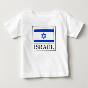 Camiseta Para Bebê Israel