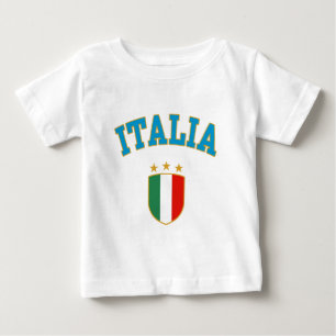 Camiseta Para Bebê Italia