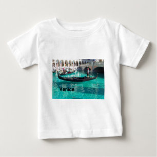 Camiseta Para Bebê Italia Veneza - gôndola! (St.K)