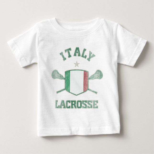 Camiseta Para Bebê Italia-Vintage (Frente)