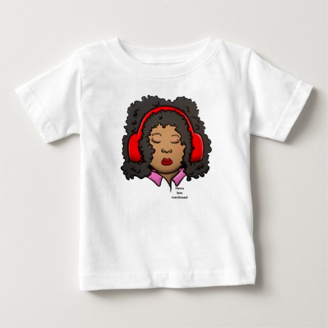 Camiseta Para Bebê Itens menos mencionados (Frente)