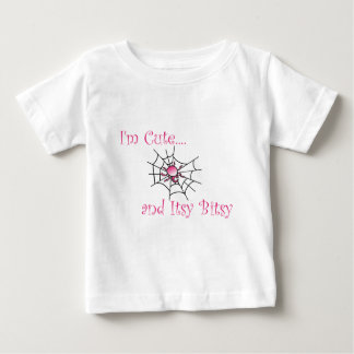 Camiseta Para Bebê Itsy Bitsy Spider Girl