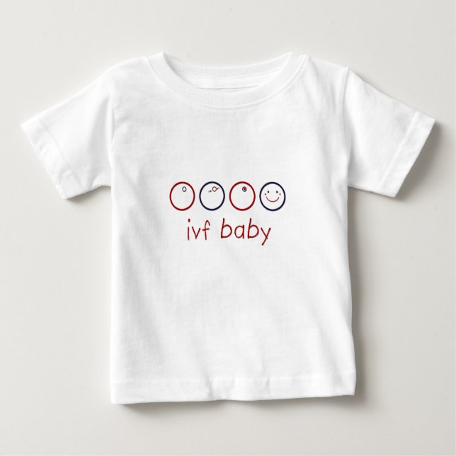 Camiseta Para Bebê IVF Baby (Frente)