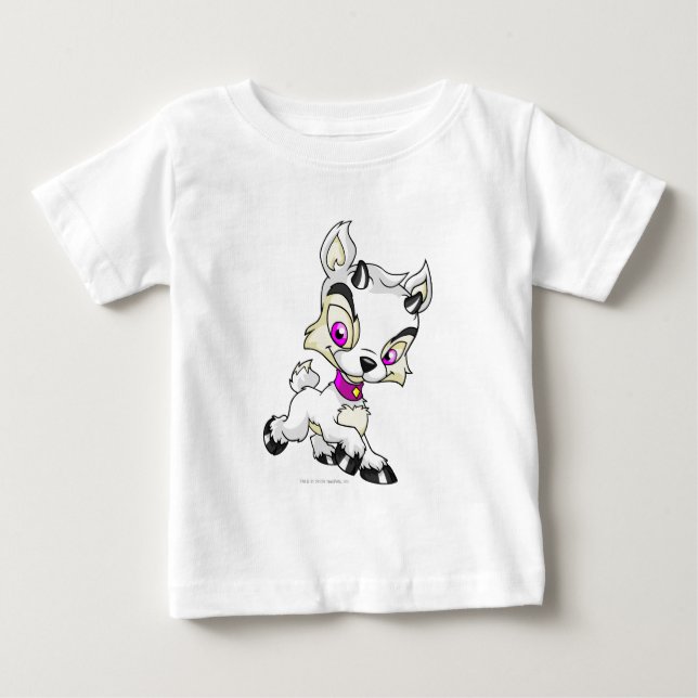 Camiseta Para Bebê Ixi White (Frente)