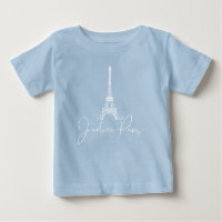 J' adore Paris Eiffel Tower Cué Azul
