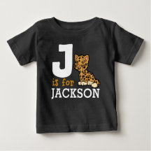 J é personalizado para JAGUAR & Kids Name