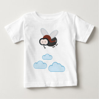 Camiseta Para Bebê J fly assim alto - disco Stubenfliege