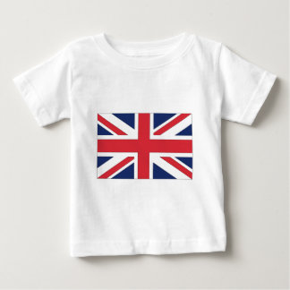 Camiseta Para Bebê Jack da União/ Bandeira da União do Reino Unido