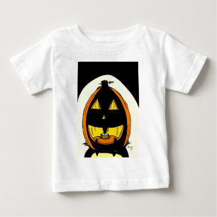 Camiseta Para Bebê Jack o' Lantern Criança T-Shirt