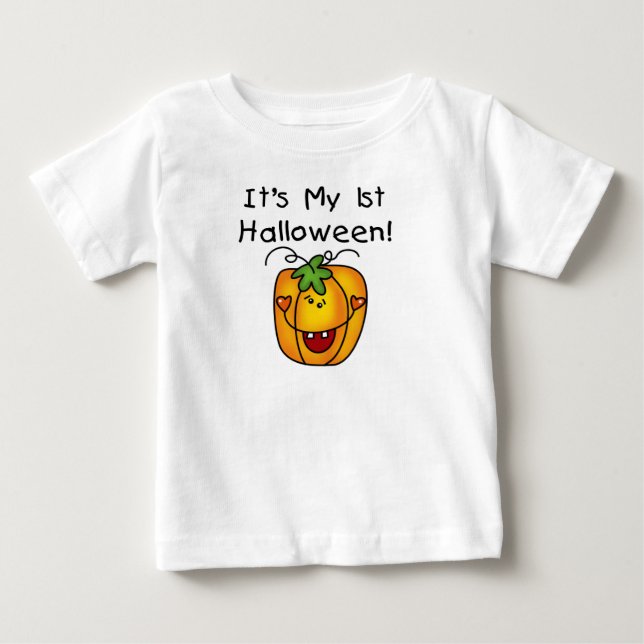 Camiseta Para Bebê Jack O Lanterna 1rua T-shirts e presentes (Frente)