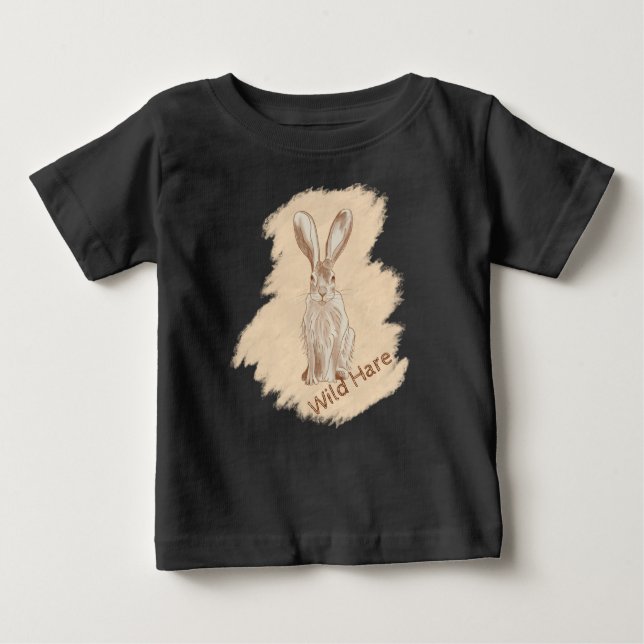 Camiseta Para Bebê Jack Rabbit e Amigos (Frente)