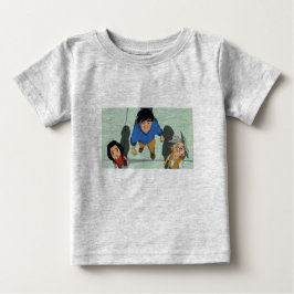 Camiseta Para Bebê Jackie Chan Adventures