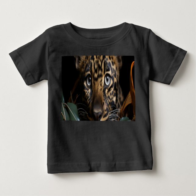 Camiseta Para Bebê Jaguar Baby Pic (Frente)