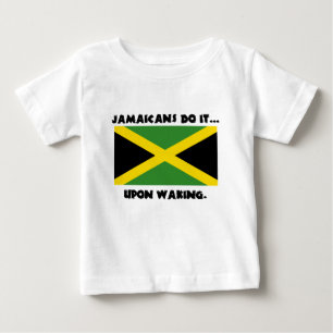 Camiseta Para Bebê Jamaicanos Fazem Isso... Durante a ativação